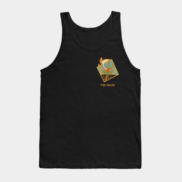 The Druid coat of arms Tank Top by Ambrosius